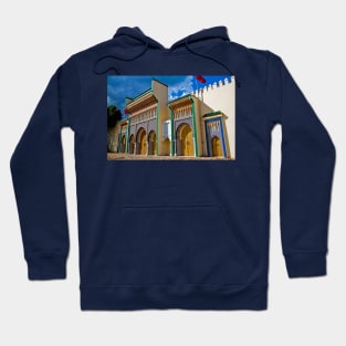 Morocco. Fes. Gates of the Royal Palace. Hoodie